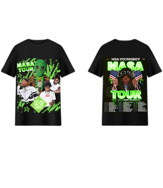Custom MASA Tour Tee Shirt – Exclusive Design 2