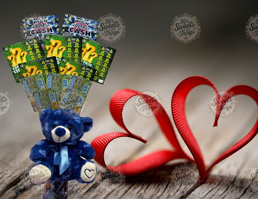 Lottery Ticket Tumbler Arrangement