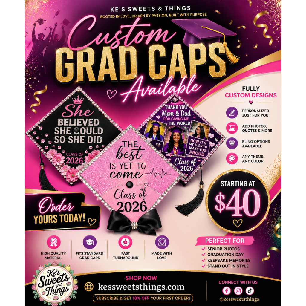 Custom Graduation Cap Topper