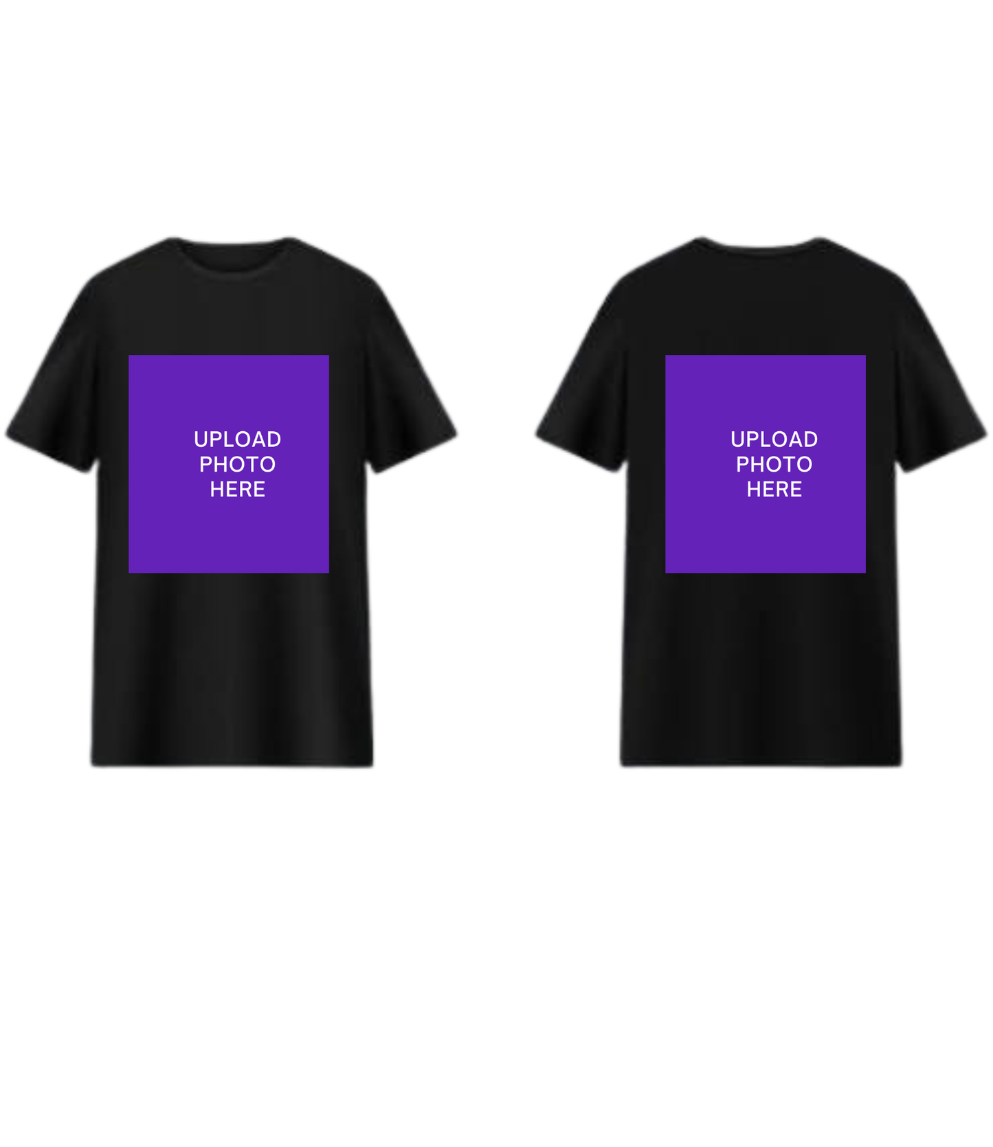 Custom Front/Back Design T-Shirt