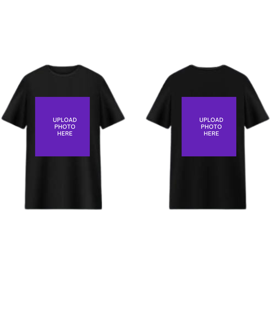 Custom Front/Back Design T-Shirt
